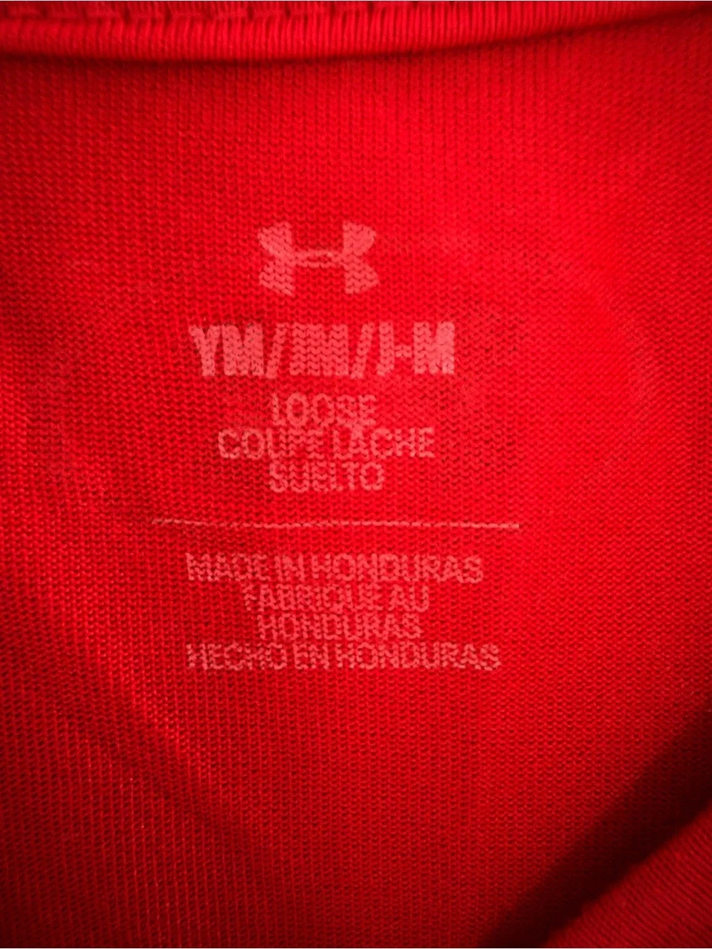 Under Armour Red Canes Baseball Short-Sleeve Tee